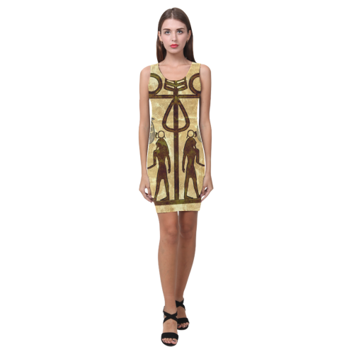 Egyptian sign Medea Vest Dress (Model D06)