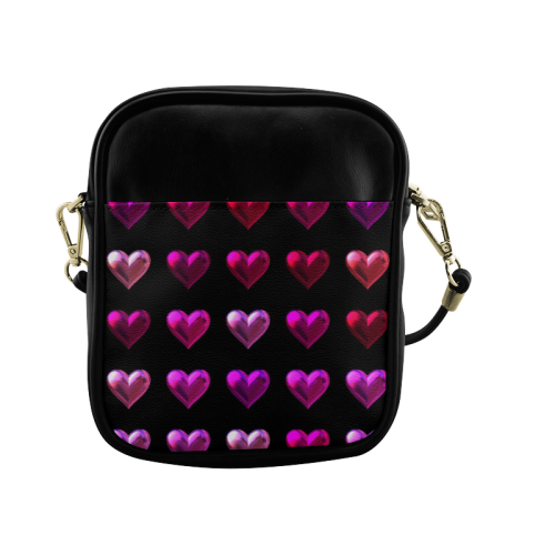 shiny hearts 10 Sling Bag (Model 1627)