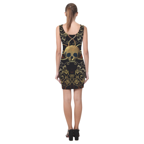 Amazing skull Medea Vest Dress (Model D06)