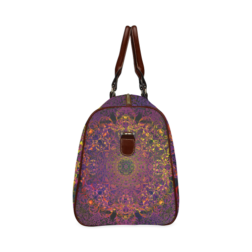 magic mandala Waterproof Travel Bag/Small (Model 1639)