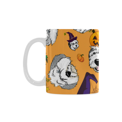 Halloween OES  Orange White Mug(11OZ)
