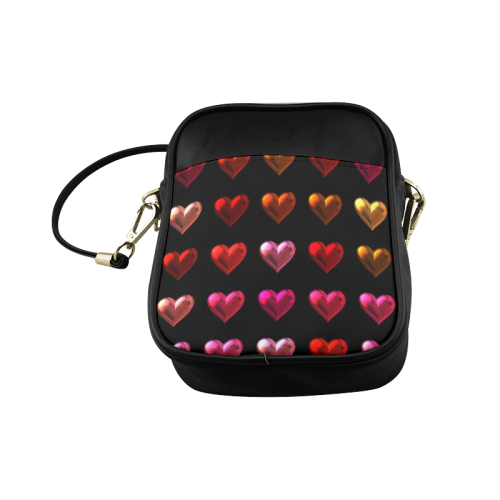 shiny hearts 9 Sling Bag (Model 1627)