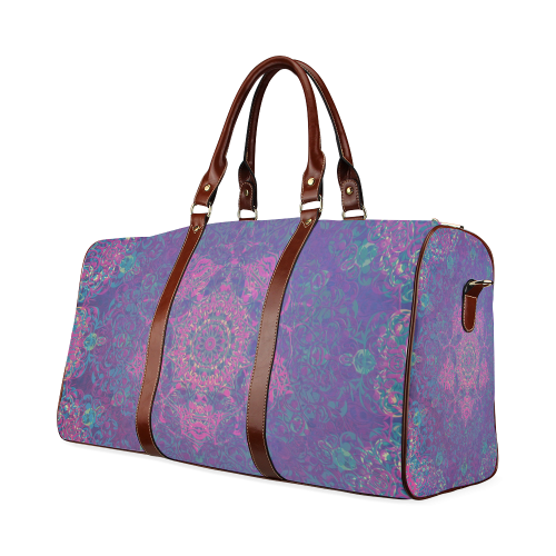 magic mandala Waterproof Travel Bag/Small (Model 1639)