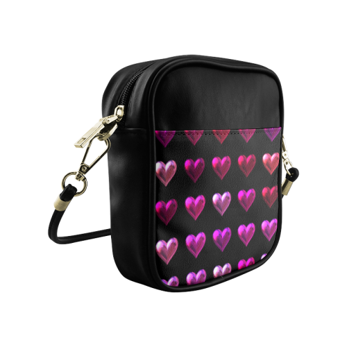 shiny hearts 10 Sling Bag (Model 1627)