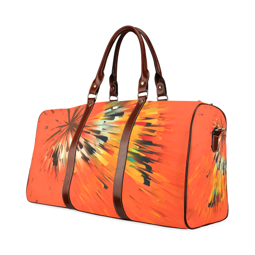 Orange Dream by Artdream Waterproof Travel Bag/Small (Model 1639)
