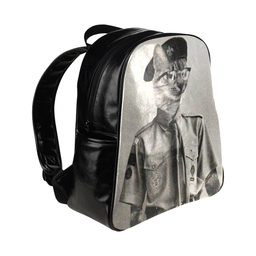 Derwood LeDuc Cat Scouts Backpack Multi-Pockets Backpack (Model 1636)