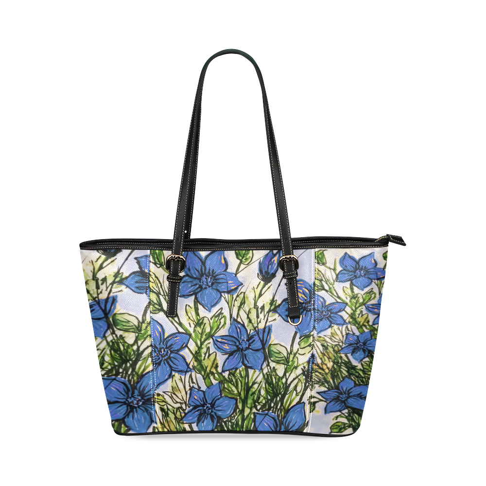 cornflower blue bag