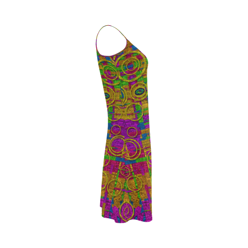 Carpe Diem in rainbows Alcestis Slip Dress (Model D05)