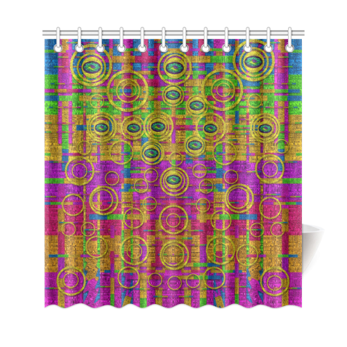 Carpe Diem in rainbows Shower Curtain 69"x72"