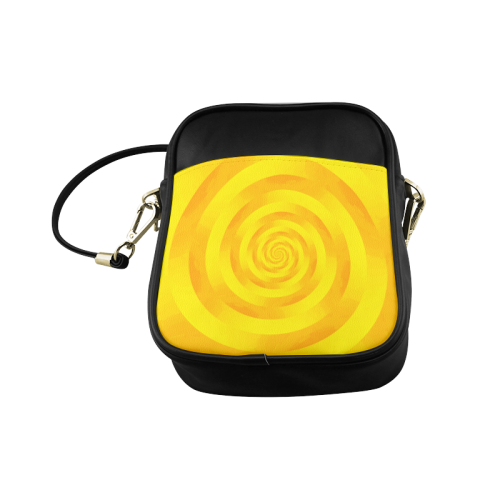Golden Sunshine Spiral Sling Bag (Model 1627)