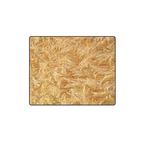 Golden Wheat Blanket 40"x50"