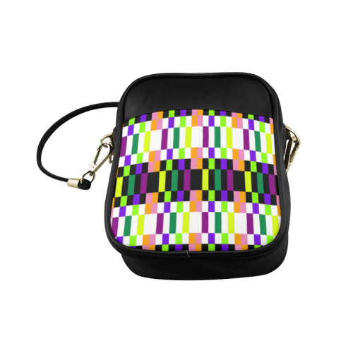 Colorful geometry Sling Bag (Model 1627)