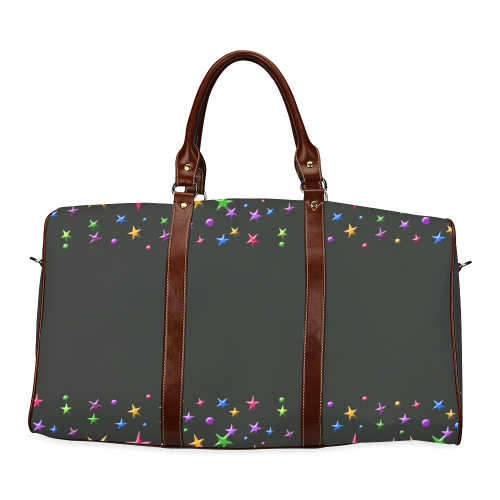 Night stars Waterproof Travel Bag/Large (Model 1639)