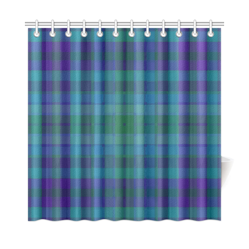 Preppy Blue Plaid Back To School Gender Neutral Shower Curtain 72 Preppy Blue Plaid Back To School Gender Neutral Shower Curtain