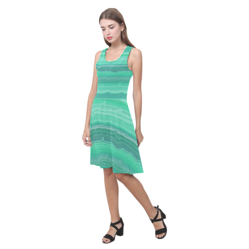 Serene Sea Atalanta Casual Sundress(Model D04)