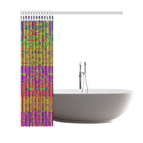 Carpe Diem in rainbows Shower Curtain 69"x72"