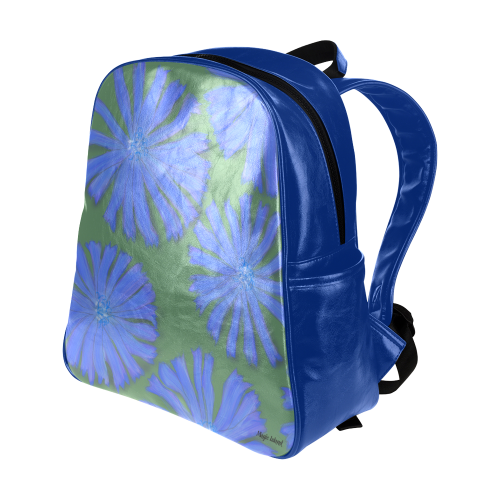 Chicory. Inspired by the Magic Island of Gotland. Multi-Pockets Backpack (Model 1636)