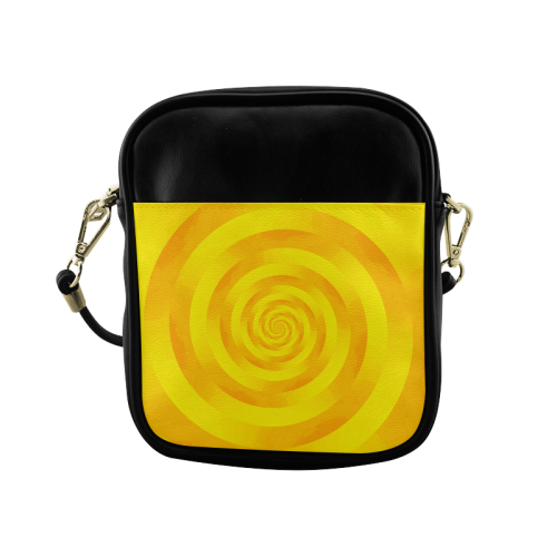 Golden Sunshine Spiral Sling Bag (Model 1627)