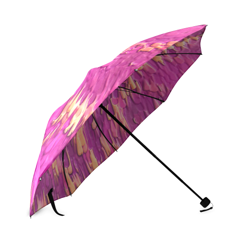 Purple Fire by Artdream Foldable Umbrella (Model U01)