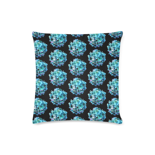 Green Blue Hydrangea Pattern