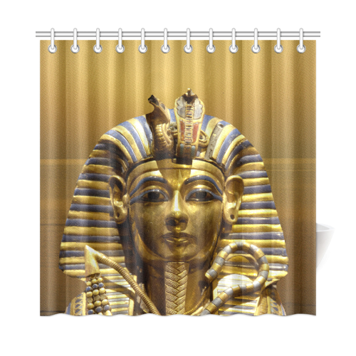 Egypt King Tut Shower Curtain 72"x72"