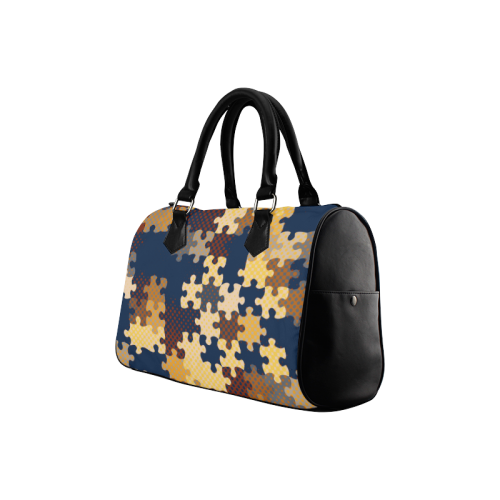 puzzle Boston Handbag (Model 1621)