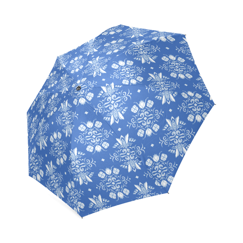 Wall Flower in Riverside Light by Aleta Foldable Umbrella (Model U01)