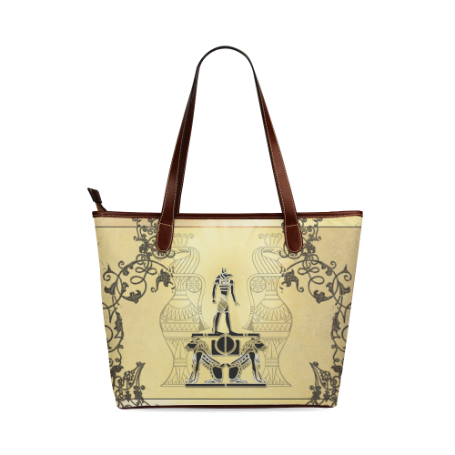 Anubis, the egypt god Shoulder Tote Bag (Model 1646)