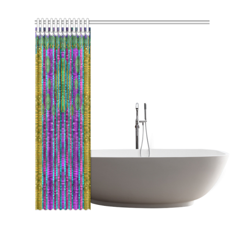 Our world filled of wonderful colors and love Shower Curtain 69"x70"