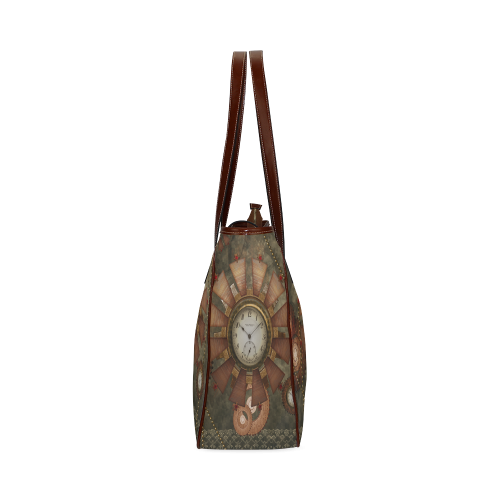 Steampunk, wonderful clocks in noble design Classic Tote Bag (Model 1644)