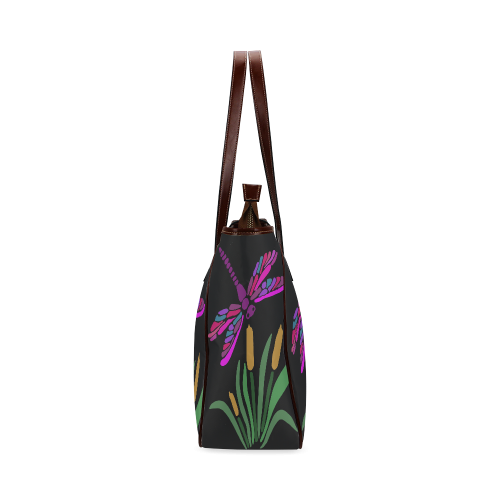 Colorful Dragonfly Abstract Art Classic Tote Bag (Model 1644)