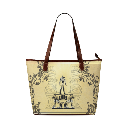 Anubis, the egypt god Shoulder Tote Bag (Model 1646)