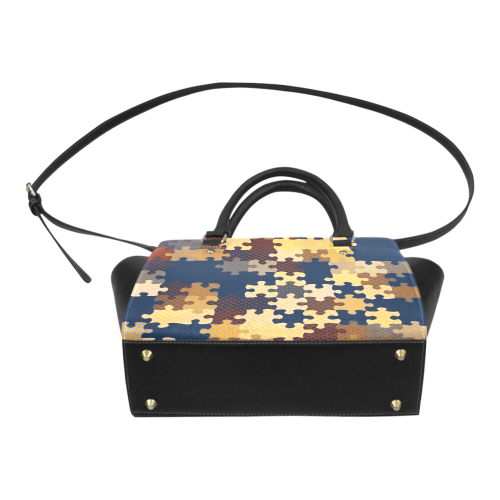 puzzle Classic Shoulder Handbag (Model 1653)