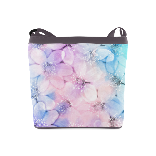 Pastel Flower Pattern-2 Crossbody Bags (Model 1613)