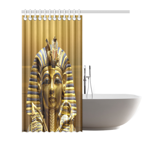 Egypt King Tut Shower Curtain 72"x72"