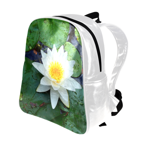 Waterlily Multi-Pockets Backpack (Model 1636)