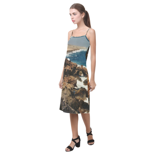 Aruba, dream beach Alcestis Slip Dress (Model D05)
