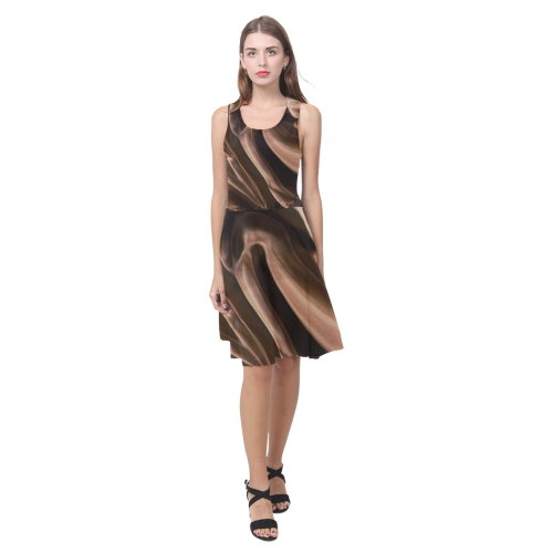 Molten Chocolate by Martina Webster Atalanta Casual Sundress(Model D04)