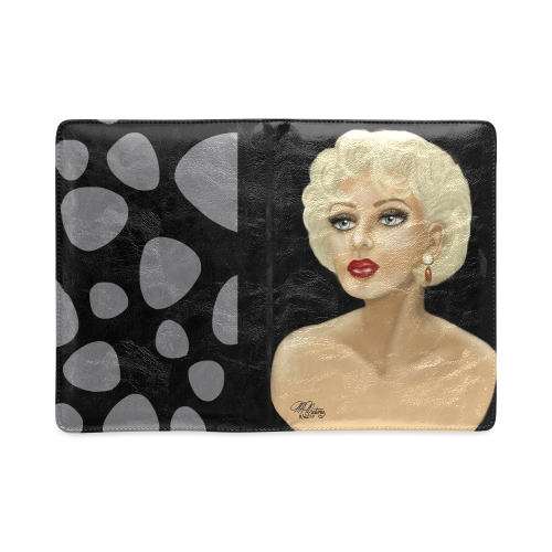 black leopard skin Diva book Custom NoteBook A5