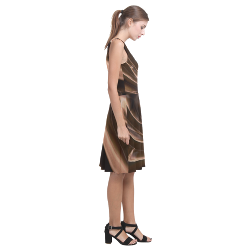 Molten Chocolate by Martina Webster Atalanta Casual Sundress(Model D04)