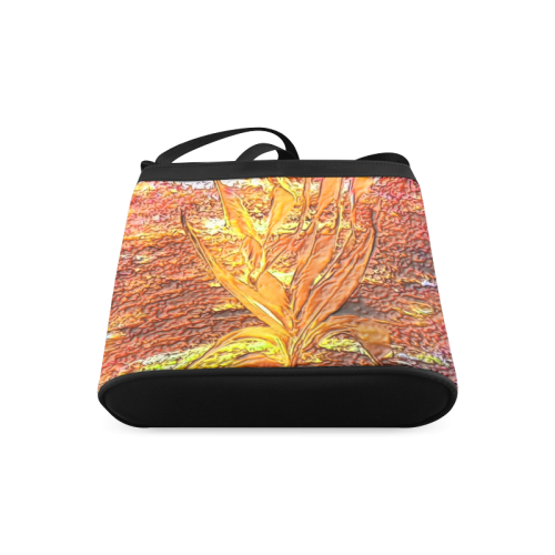 Palm by Nico Bielow (Original Painting) Crossbody Bags (Model 1613)