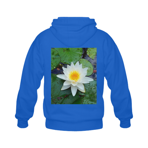 Waterlily Gildan Full Zip Hooded Sweatshirt (Model H02)