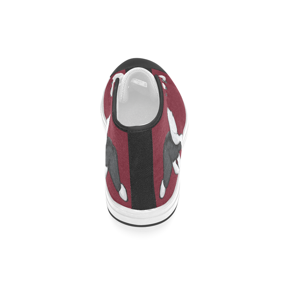 swag Men’s Classic High Top Canvas Shoes (Model 017) ID D329607