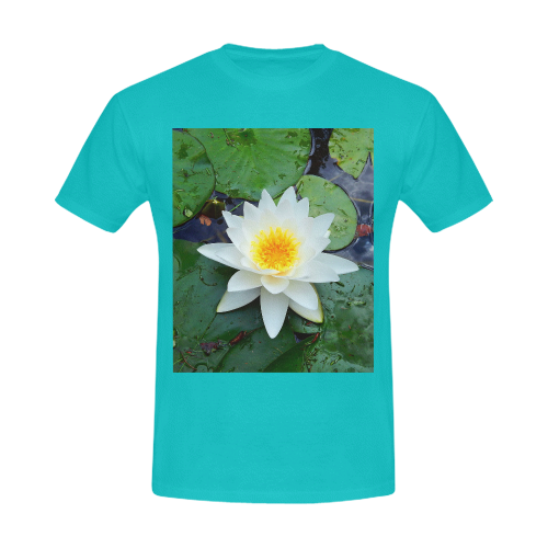 Waterlily Men's Slim Fit T-shirt (Model T13)