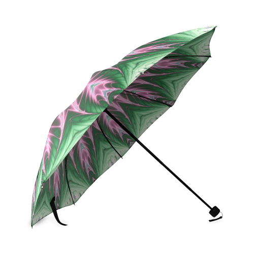 Fractal Kaleidoscope Mandala Flower Abstract 13 Foldable Umbrella (Model U01)