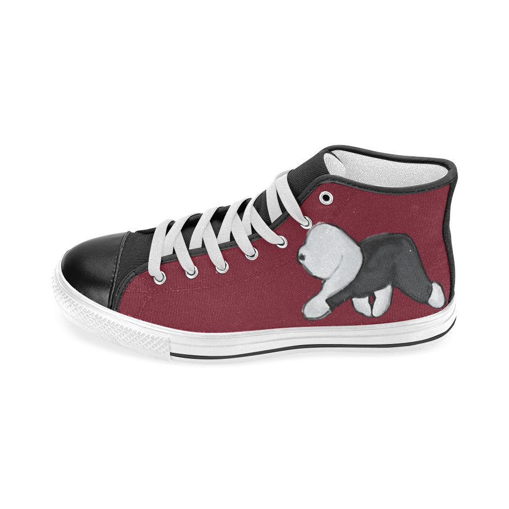 swag Men’s Classic High Top Canvas Shoes (Model 017) ID D329607