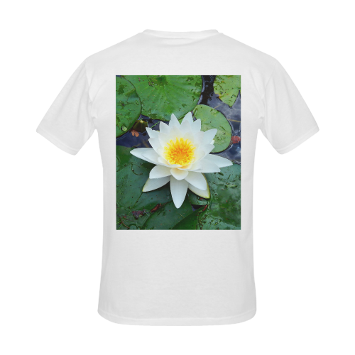 Waterlily Men's Slim Fit T-shirt (Model T13)