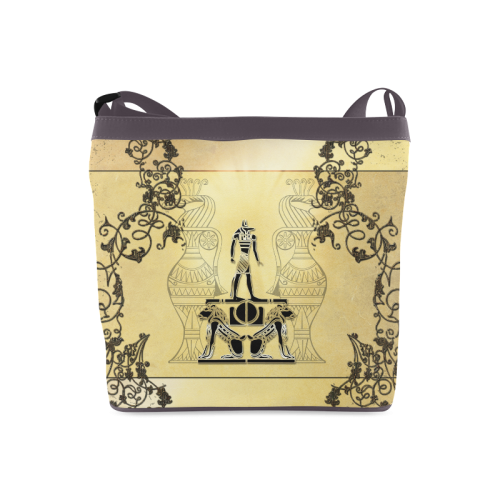 Anubis, the egypt god Crossbody Bags (Model 1613)