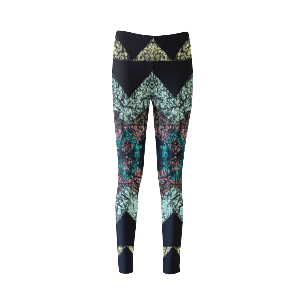 Multicolor Indian Aztec Geometric Art Women's Joggers