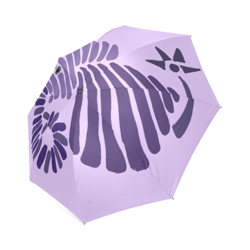 Artsy Elephant Abstract Art Foldable Umbrella (Model U01)